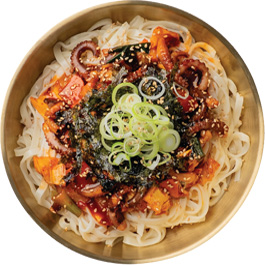 낙지비빔칼국수